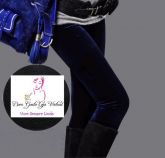 Legging Velvet Blue