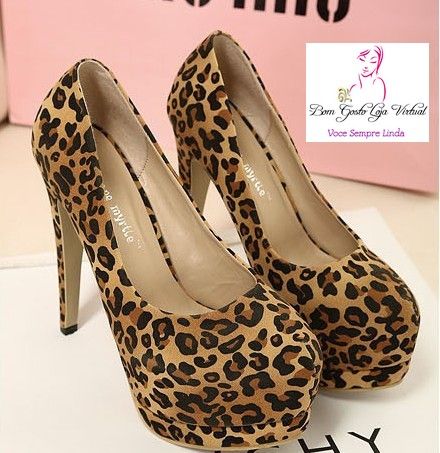 Scarpin Leopard