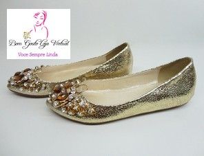 Sapatilha Luxury Gold